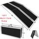 10ft Aluminum Multi-folding Wheelchair Ramp Scooter Mobility Portable Ramp