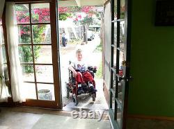 14 x 36 Portable Wheelchair Power Scooter Door Threshold Ramp 2 Rise #TR2