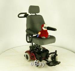 2012 Rascal WeGo 250 LJ874 Electric Travel Power Chair 3mph Red