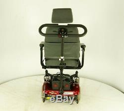 2012 Rascal WeGo 250 LJ874 Electric Travel Power Chair 3mph Red