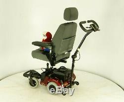 2012 Rascal WeGo 250 LJ874 Electric Travel Power Chair 3mph Red