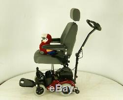 2012 Rascal WeGo 250 LJ874 Electric Travel Power Chair 3mph Red