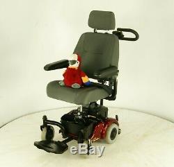 2012 Rascal WeGo 250 LJ874 Electric Travel Power Chair 3mph Red