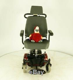 2012 Rascal WeGo 250 LJ874 Electric Travel Power Chair 3mph Red