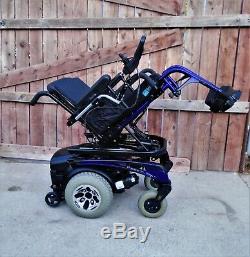 2014 Electric power WHEELCHAIR Quickie P222-SE FAST 8.5 MPH POWER TILT