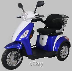 2019 NEW 3 Wheeled ELECTRIC MOBILITY SCOOTER 600W Tricycle wheelchair POWER