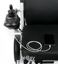 2019 New Model Foldable Lightweight Air Travel Approved Electric Wheelchair
