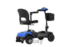 2021 Model Fold & Travel Electric Power Wheelchair, Lightweight 4 wheel Folding