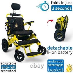 2022 Foldable Lightweight Special Limited Travel Electric Power Wheelchair