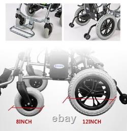 2023 24V Foldable Lightweight Duty Mobility Electric Wheelchair Scooter US