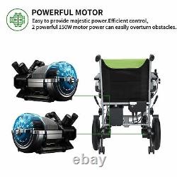2023 24V Foldable Lightweight Duty Mobility Electric Wheelchair Scooter US