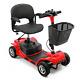 2024 4 Wheels Mobility Scooter Power Folding Travel Electric Wheelchairs Scooter