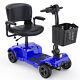 2024 4 Wheels Mobility Scooter Power Wheelchair Folding Electric For Home Travel