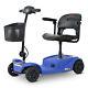 2024 4 Wheels Mobility Scooter Power Wheelchair Folding Electric For Home Travel