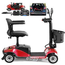 2024 4 Wheels Mobility Scooter Power Wheelchair for Adult Senior Slop Protection