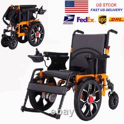 2024 Foldable Electric Wheelchair All Terrain Heavy Duty Power Mobility Scooter