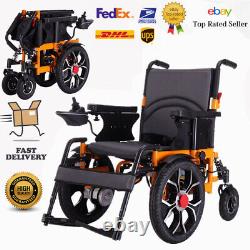 2024 Foldable Electric Wheelchair All Terrain Heavy Duty Power Mobility Scooter