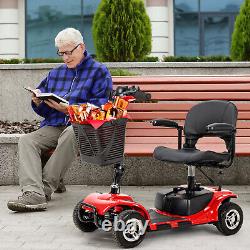 2025 4 Wheel Mobility Scooter Power Folding Travel Electric Wheelchairs Scooter