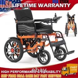 2025 Adults Foldable Electric Wheelchair Powerchair All Terrain Mobility Scooter