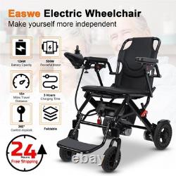 2025 Foldable Electric Wheelchair All Terrain Heavy Duty Power Mobility Scooter