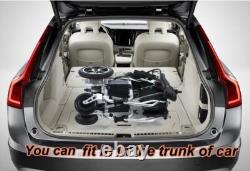 2025 Foldable Electric Wheelchair All Terrain Heavy Duty Power Mobility Scooter