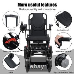 2025 Foldable Electric Wheelchair All Terrain Heavy Duty Power Mobility Scooter