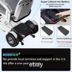 2026 Newest Sport S7 Electric Wheelchair Powerful Motor Automatic Folding Adults