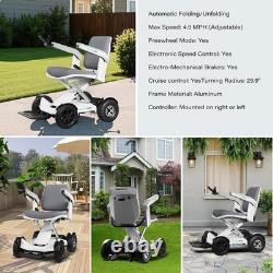 2026 Newest Sport S7 Electric Wheelchair Powerful Motor Automatic Folding Adults