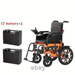 2250W 24A Foldable Intelligent Electric Wheelchair Mobility Scooter All Terrain