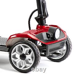 24V 12AH Electric Powered Wheelchair 4 Wheel Foldable Motorized Mobility Scooter