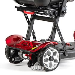 24V 12AH Electric Powered Wheelchair 4 Wheel Foldable Motorized Mobility Scooter