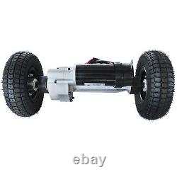 24V 350W Brush Motor Transaxle +Wheels For Mobility Scooter Wheelchair Trolley