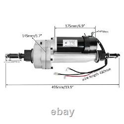 24V 350W Brush Motor Transaxle +Wheels For Mobility Scooter Wheelchair Trolley