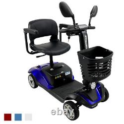 24V 4 Wheels Elderly Seniors Electric Mobility Scooter Powered Wheelchair US