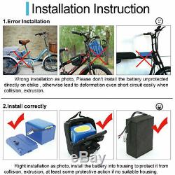 24V Ebike Battery 10AH for 250W 350W Scooter Electric Bicycle Wheelchair Trike