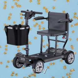 270W Mobility Scooter 4Wheel Senior Electric Scooter 24V 20AH Folding Wheelchair