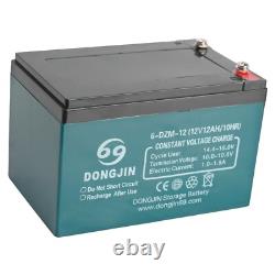 2PCS 12V 12Ah 6-DZM-12 Battery For Electric Mobility Scooter ATV Quad Wheelchair