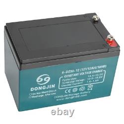 2PCS 12V 12Ah 6-DZM-12 Battery For Electric Mobility Scooter ATV Quad Wheelchair