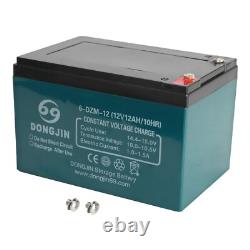 2PCS 12V 12Ah 6-DZM-12 Battery For Electric Mobility Scooter ATV Quad Wheelchair