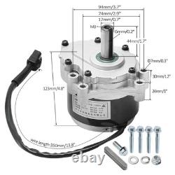 2x Electric Wheelchair Motor 24V 250W + 12in Wheel + 6-DZM-20 Mobility Scooter