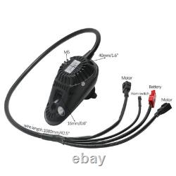 2x Electric Wheelchair Motor 24V 250W + 12in Wheel + 6-DZM-20 Mobility Scooter