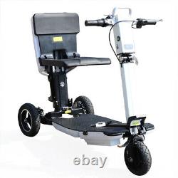 3-Wheel Electric Mobility Scooter 3 Speed Mode Motorized Wheelchair Folding 48V