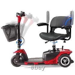 3 Wheel Folding Mobility Scooter Electric Powered Mobile Wheelchairs All Terrain