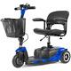 3 Wheel Folding Mobility Scooter Power Wheel Chairs Electric Long Range Portable