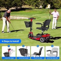3 Wheel Mobility Scooter Electric Powered Mobile Folding Electric Wheelchair