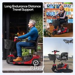 3 Wheel Mobility Scooter Electric Powered Mobile Folding Electric Wheelchair
