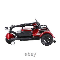 3 Wheel Mobility Scooter Electric Powered Mobile Folding Wheelchair Device Adult