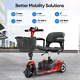 3 Wheel Mobility Scooter Electric Powered Mobile Folding Wheelchair For Adult