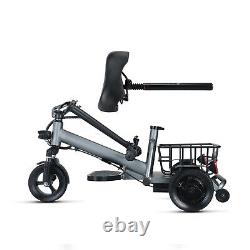 3 Wheel Mobility Scooter Electric Powered Mobile Wheelchair Device for Adults