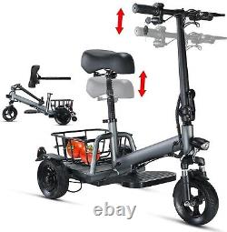 3 Wheel Mobility Scooter-Lightweight Compact, TSA Approved-Long Range Battery